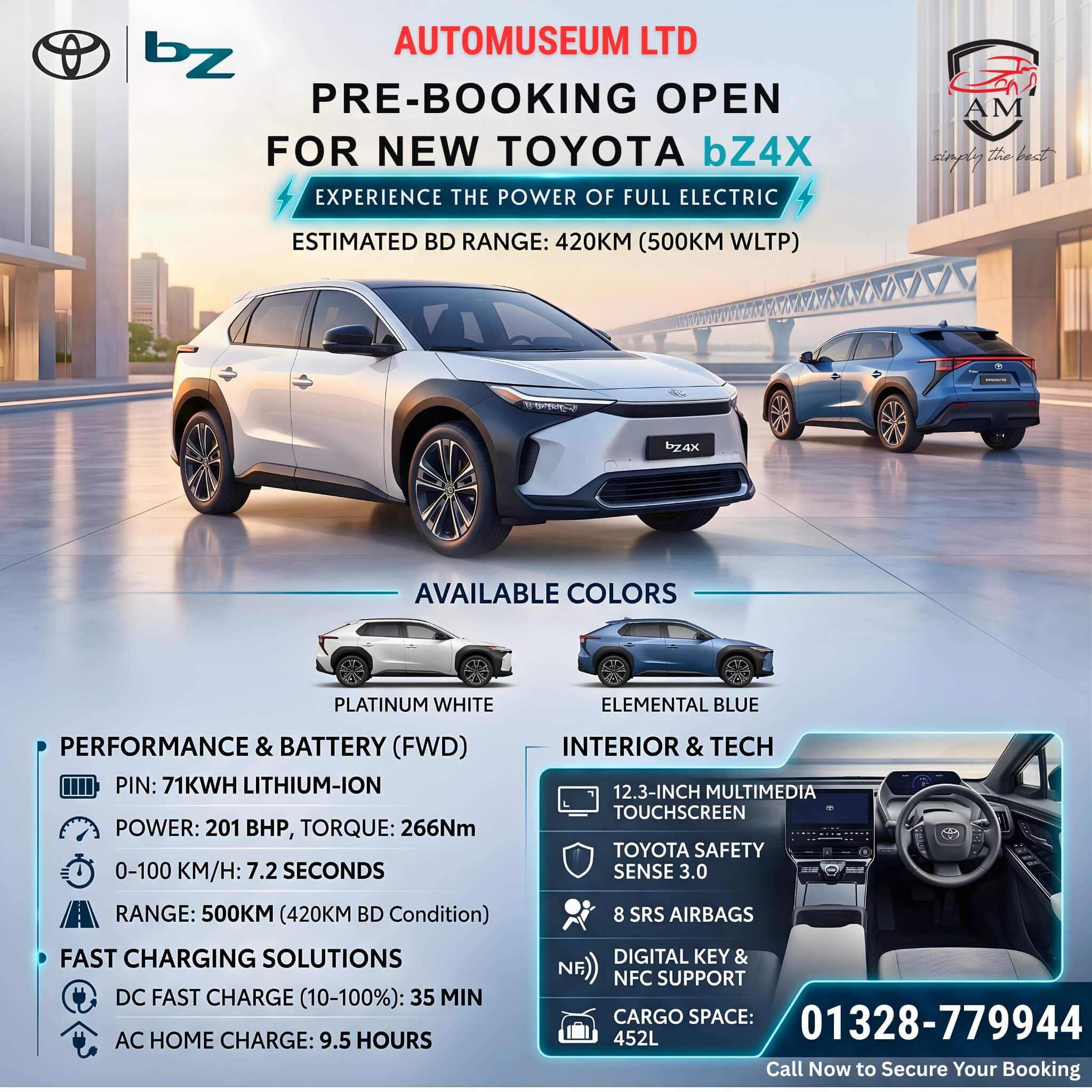 Toyota bz4X Full Electric